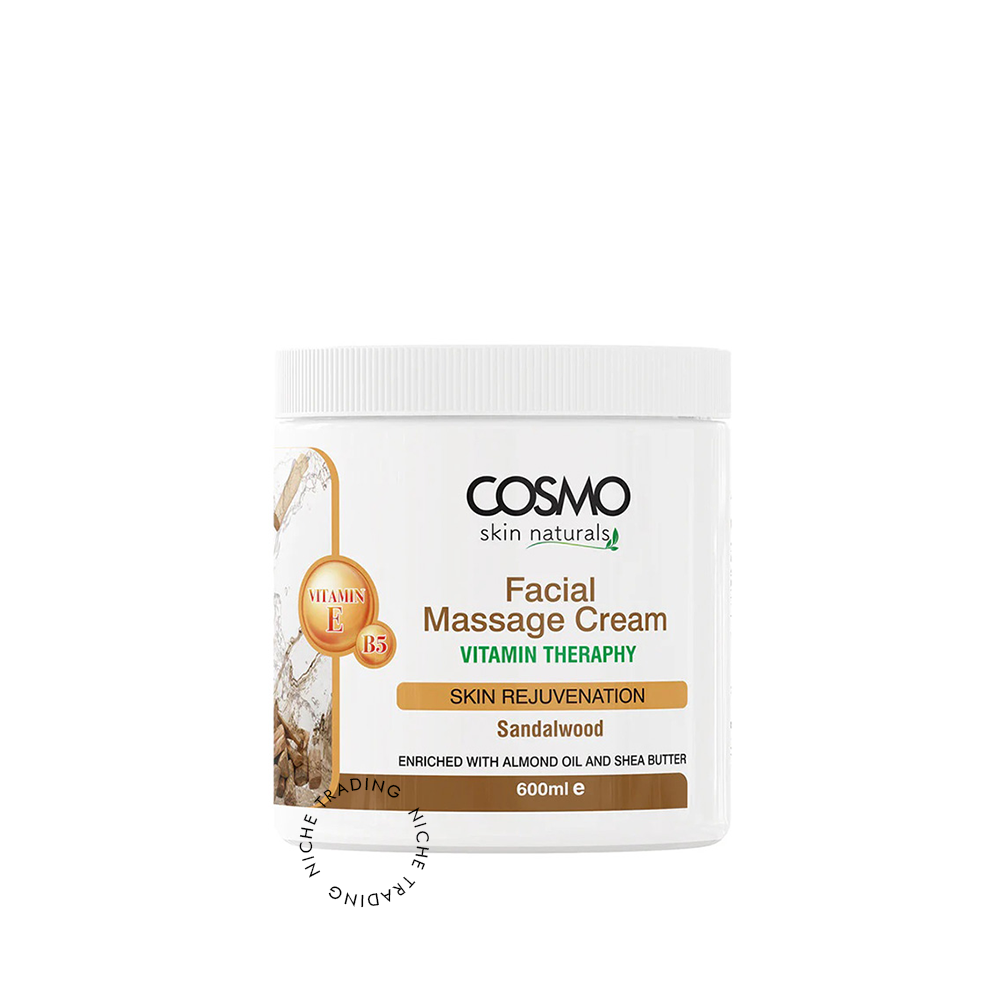 Cosmo Sandalwood Facial Massage Cream 600ml