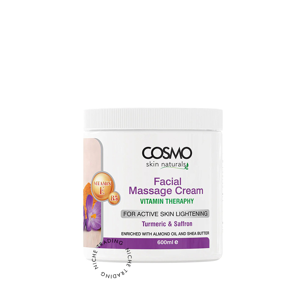 Cosmo Turmeric & Saffron Facial Massage Cream 600ml