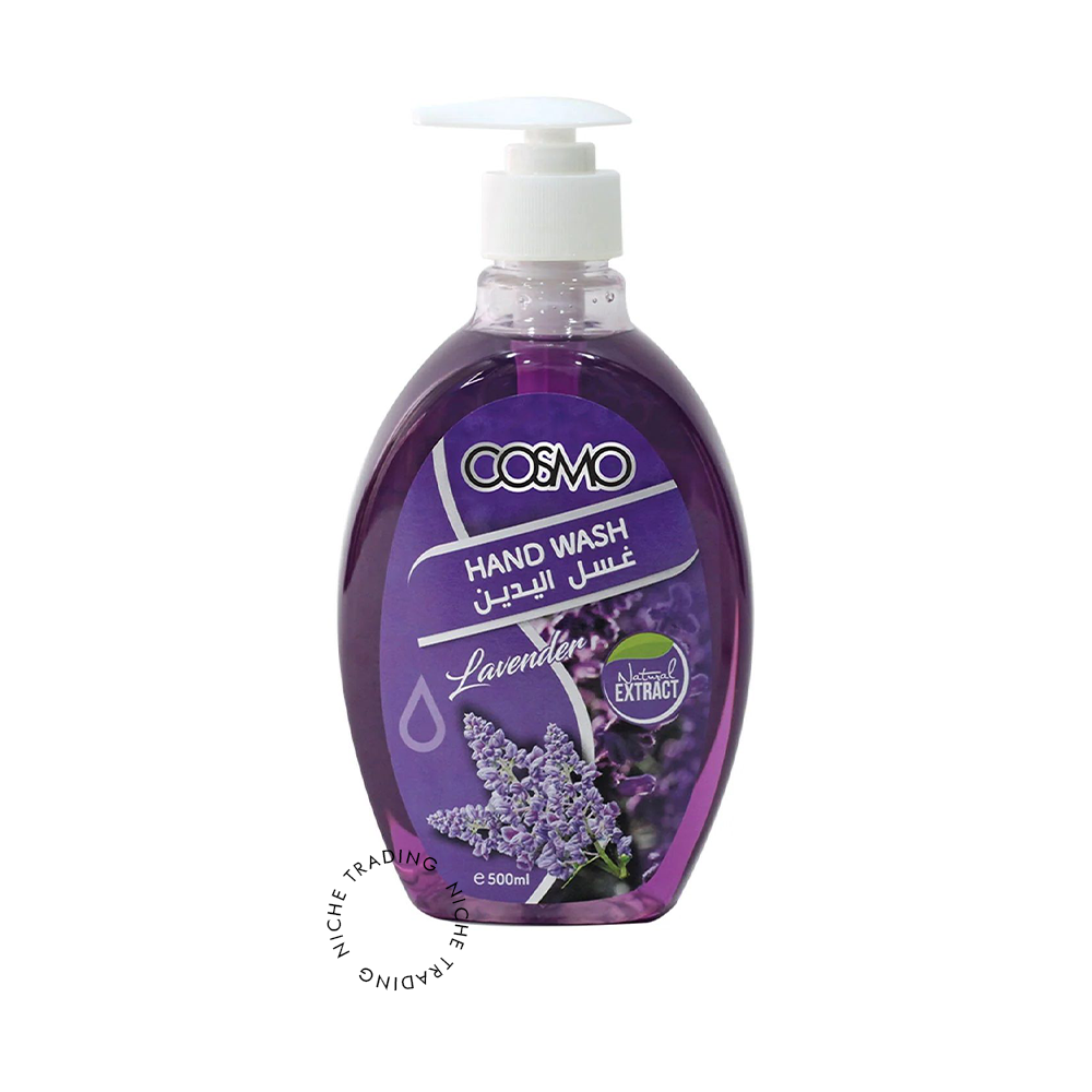 Cosmo Hand Wash Lavender 500ml - Cosmo | Niche Trading Qatar