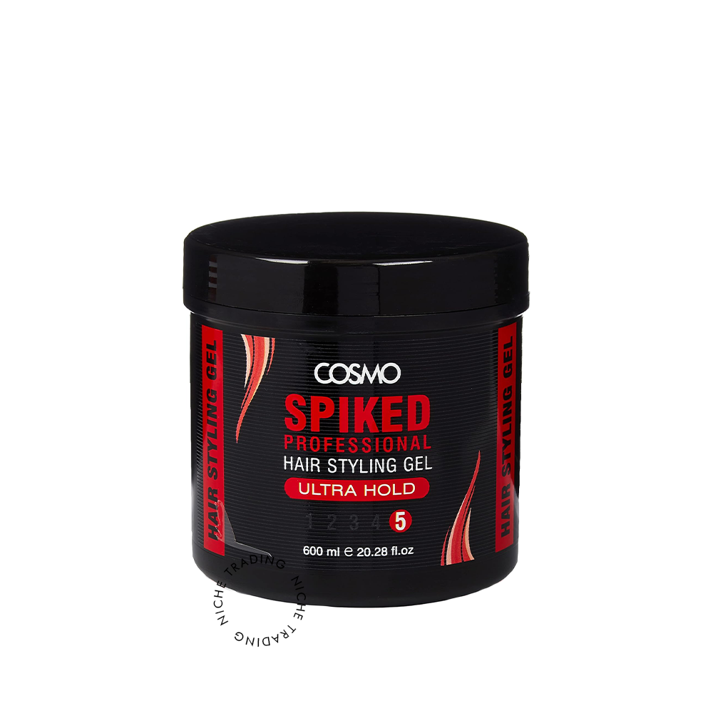 Cosmo Spiked Hair Styling Gel Ultra Hold 600ml - Cosmo | Niche Trading Qatar