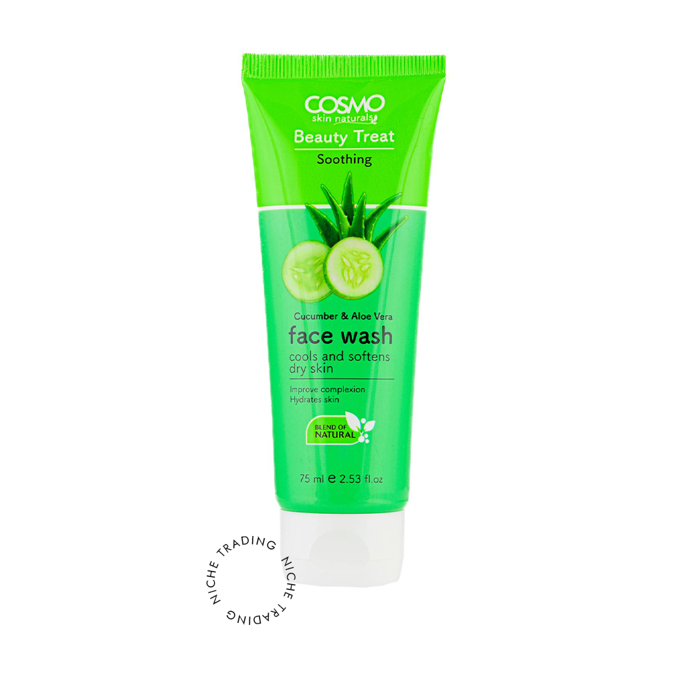 Cosmo Cucumber & Aloe Vera Face Wash 75ml