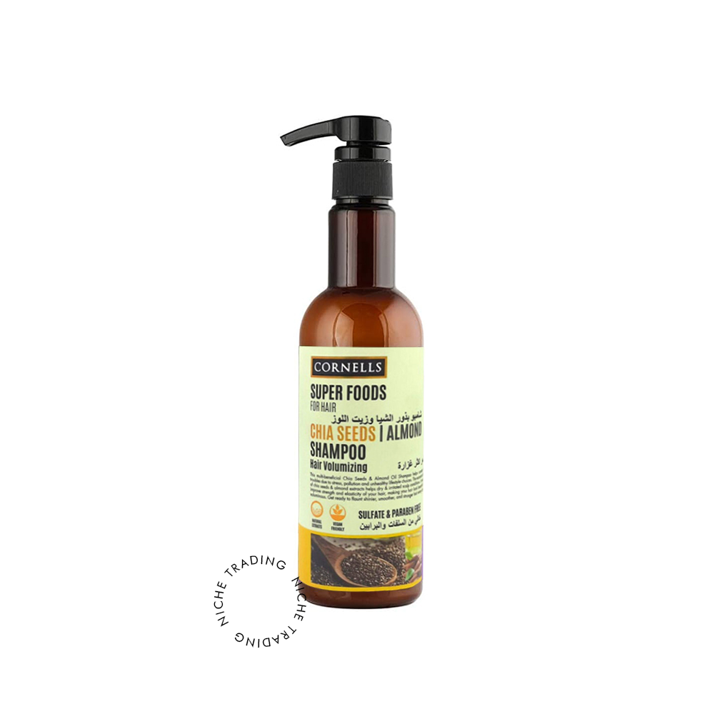 Cornells Super Foods Chia Seeds / Almond Shampoo 500ml