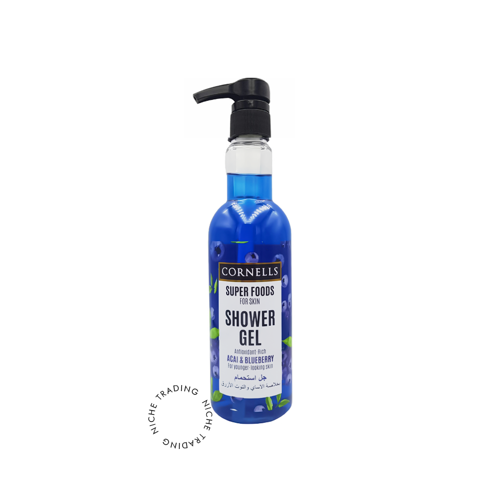 Cornells Acai & Blue Berry Shower Gel Super Foods for Skin 500ml