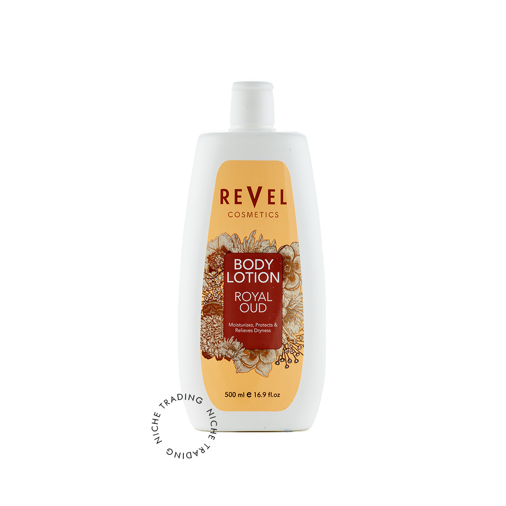 Revel Royal Oud Body Lotion 500ml - Revel | Niche Trading Qatar