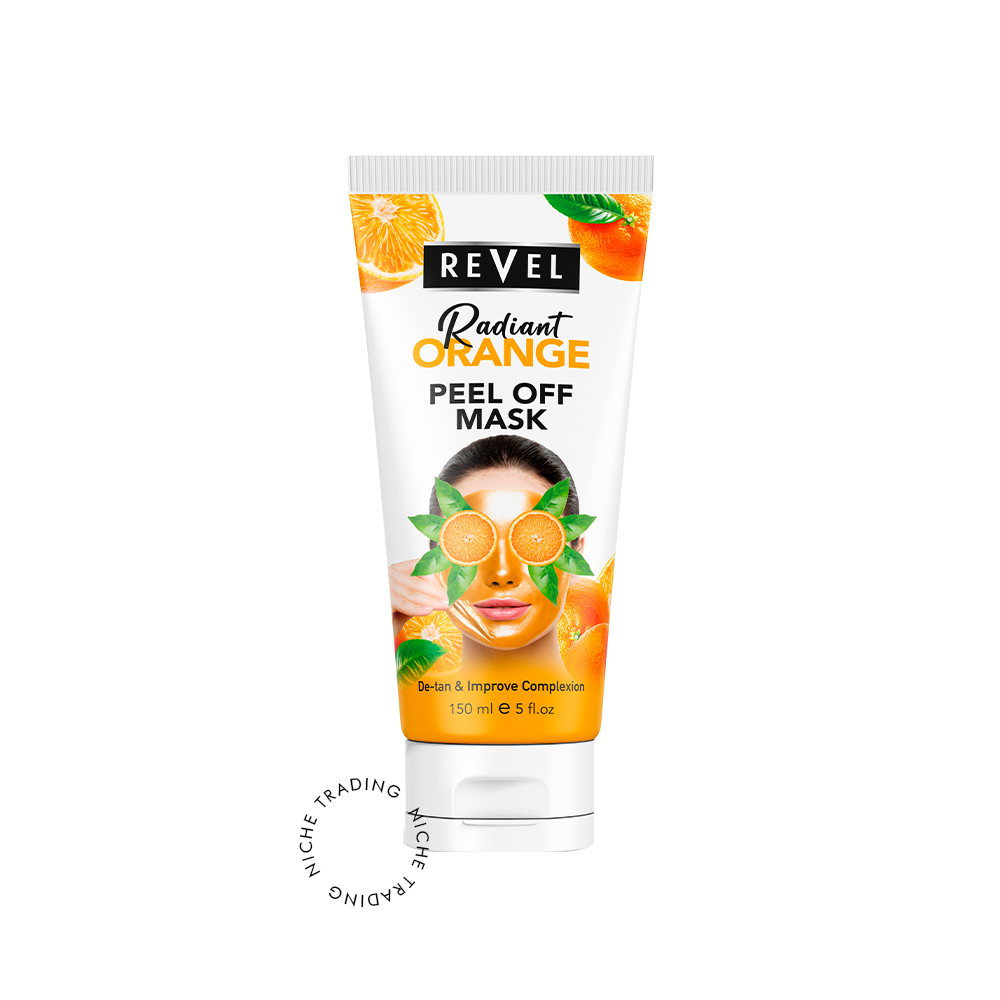 Revel Radiant Orange Peel Off Mask 150ml - Revel | Niche Trading Qatar