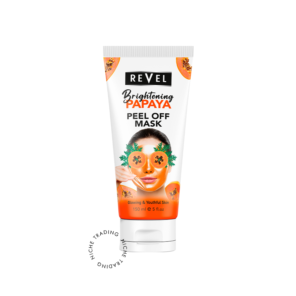 Revel Brightening Papaya Peel Off Mask 150ml - Revel | Niche Trading Qatar