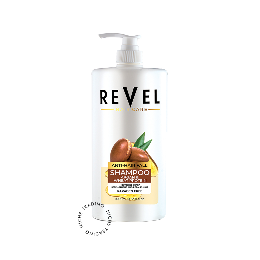 Revel Argan Oil & White Protein Shampoo 1000ml
