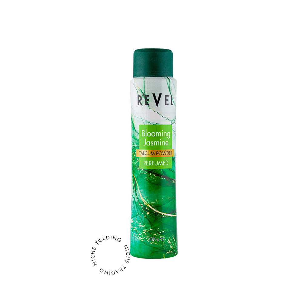 Blooming Jasmine Talcum Powder 400gm (revel Series)