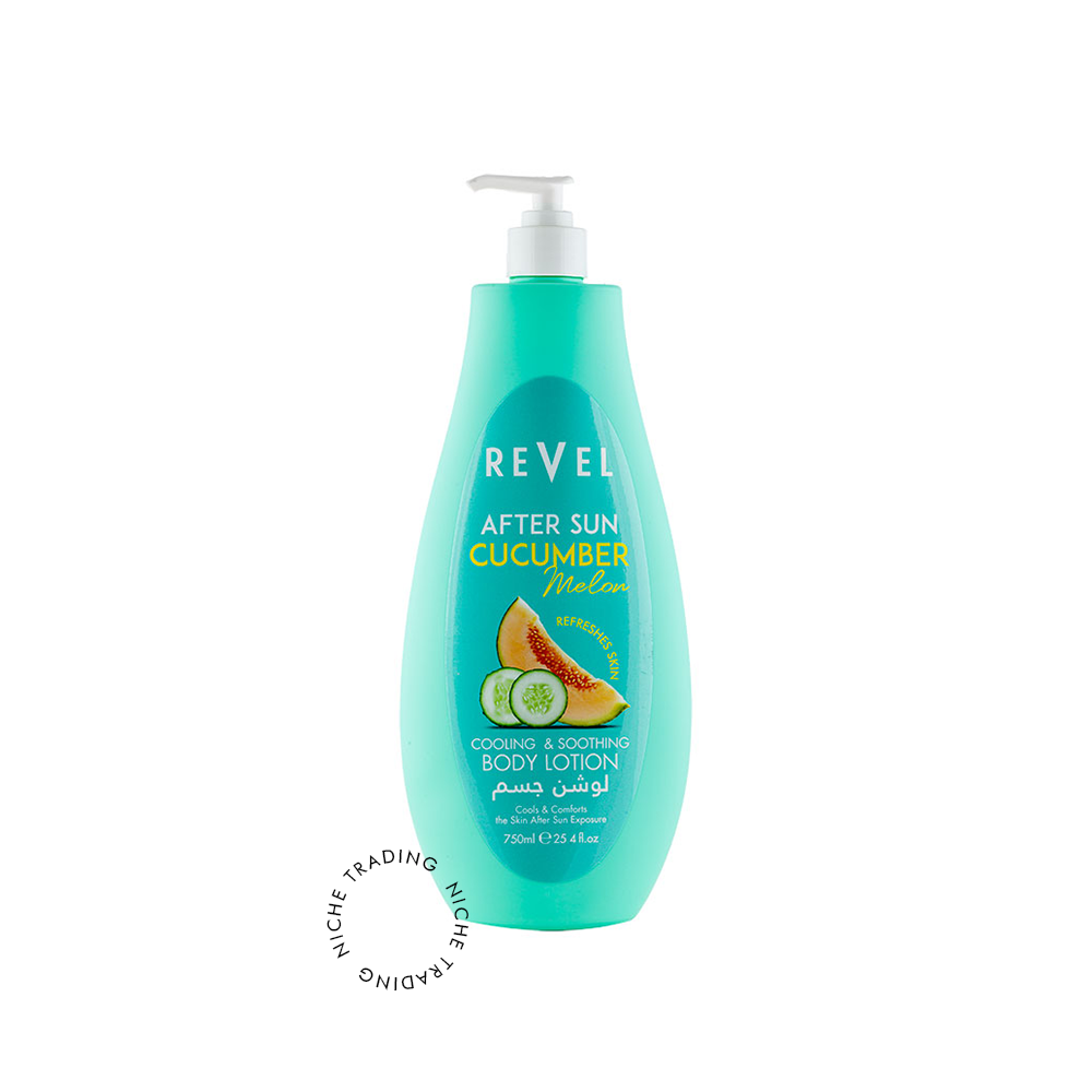 Revel Body Lotion After Sun Cucumber Melon 750ml