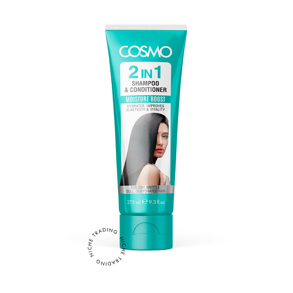 Cosmo Moisture Boost 2in1 Shampoo & Conditioner 275ml