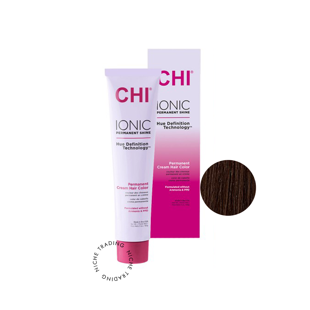 Chi Ionic Hair Col, Choc5cm Mocha Med Brown 3oz.