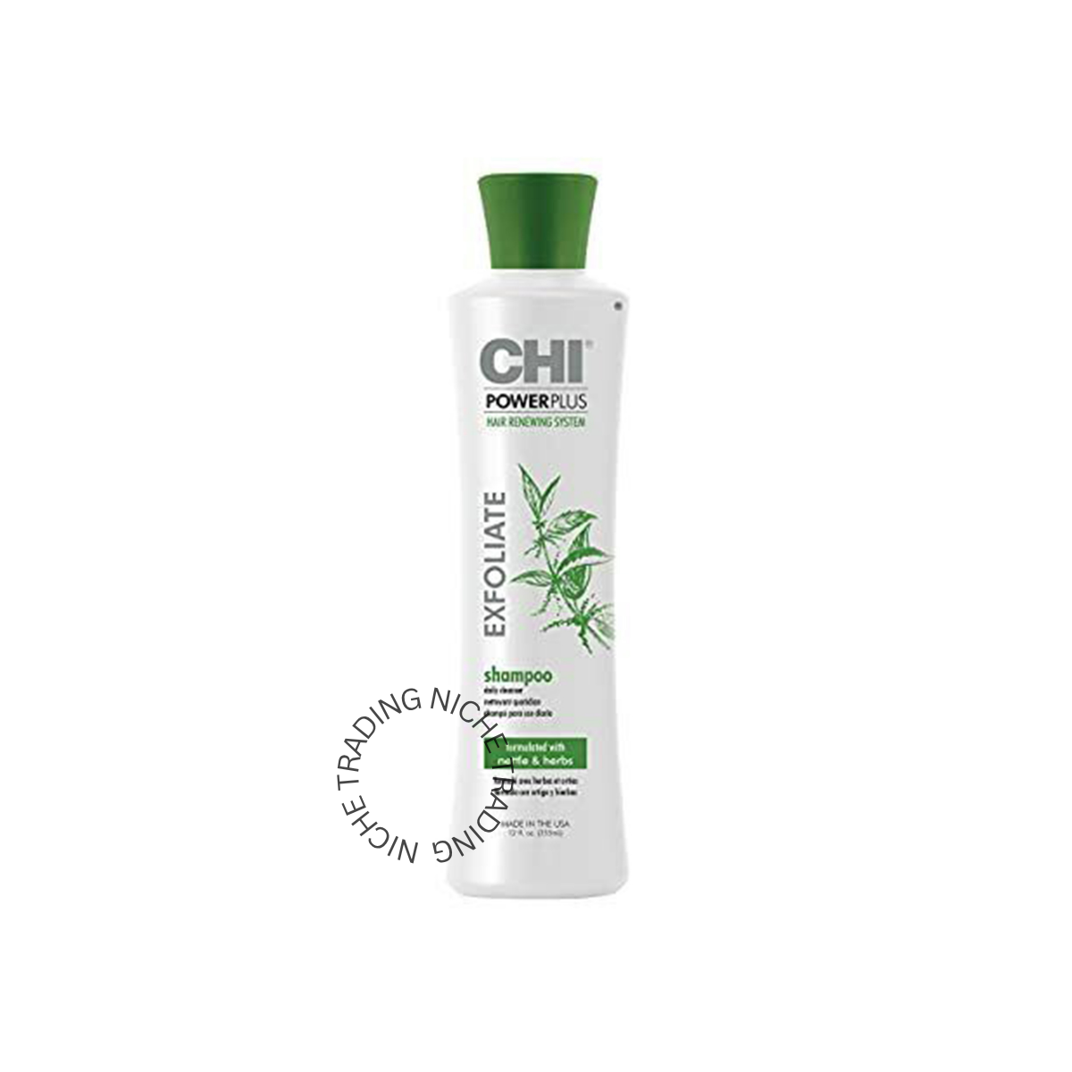 CHI Powerplus Exfoliate Shampoo 12oz. - CHI | Niche Trading Qatar