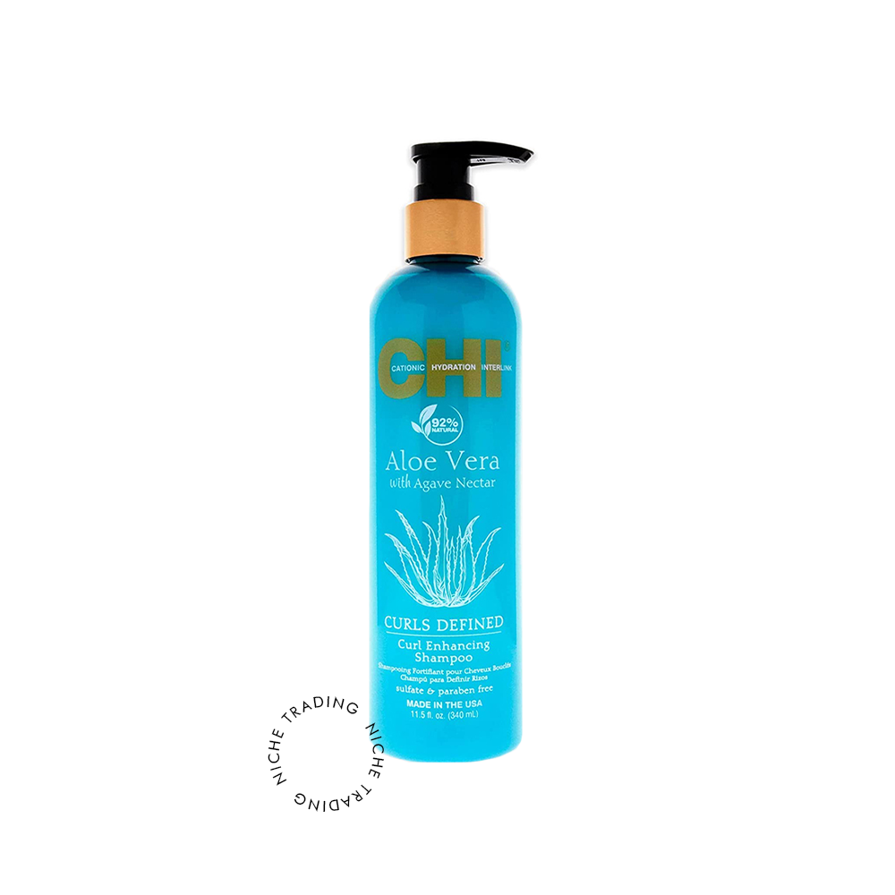 Chi�� Aloe Vera With Agave Nectar Curl Enhancing Shampoo 11.5 Fl.