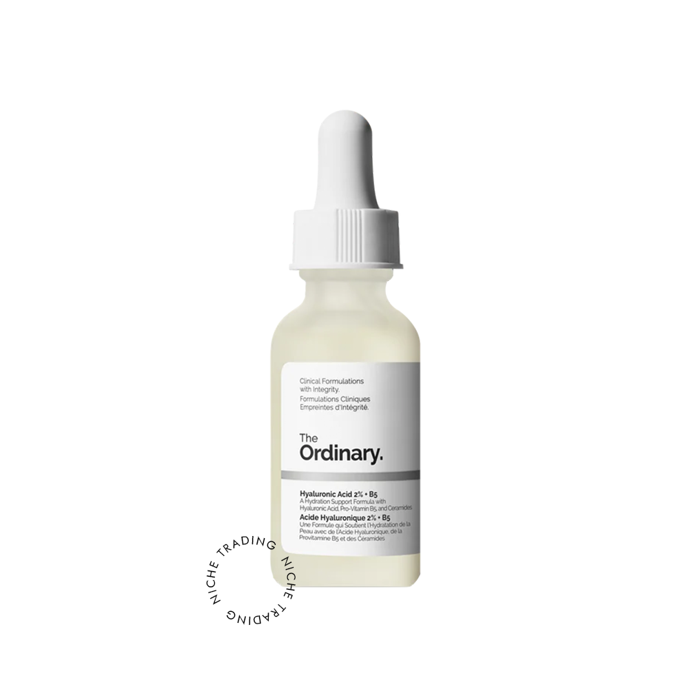 The Ordinary Hyaluronic Acid 2% + B5 Hydrating Serum with Ceramides - The Ordinary | Niche Trading Qatar