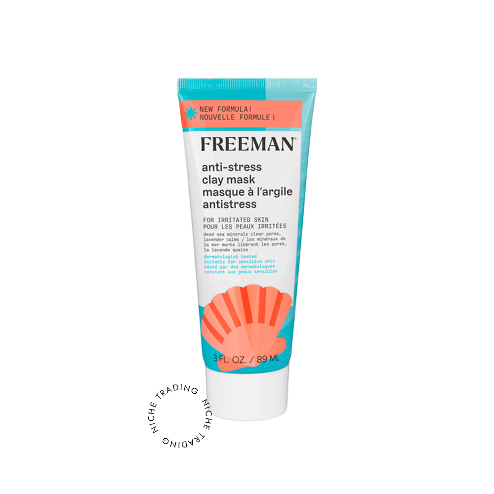 89ml Freeman Anti-Stress Clay Mask – Soothes and Detoxifies Skin
