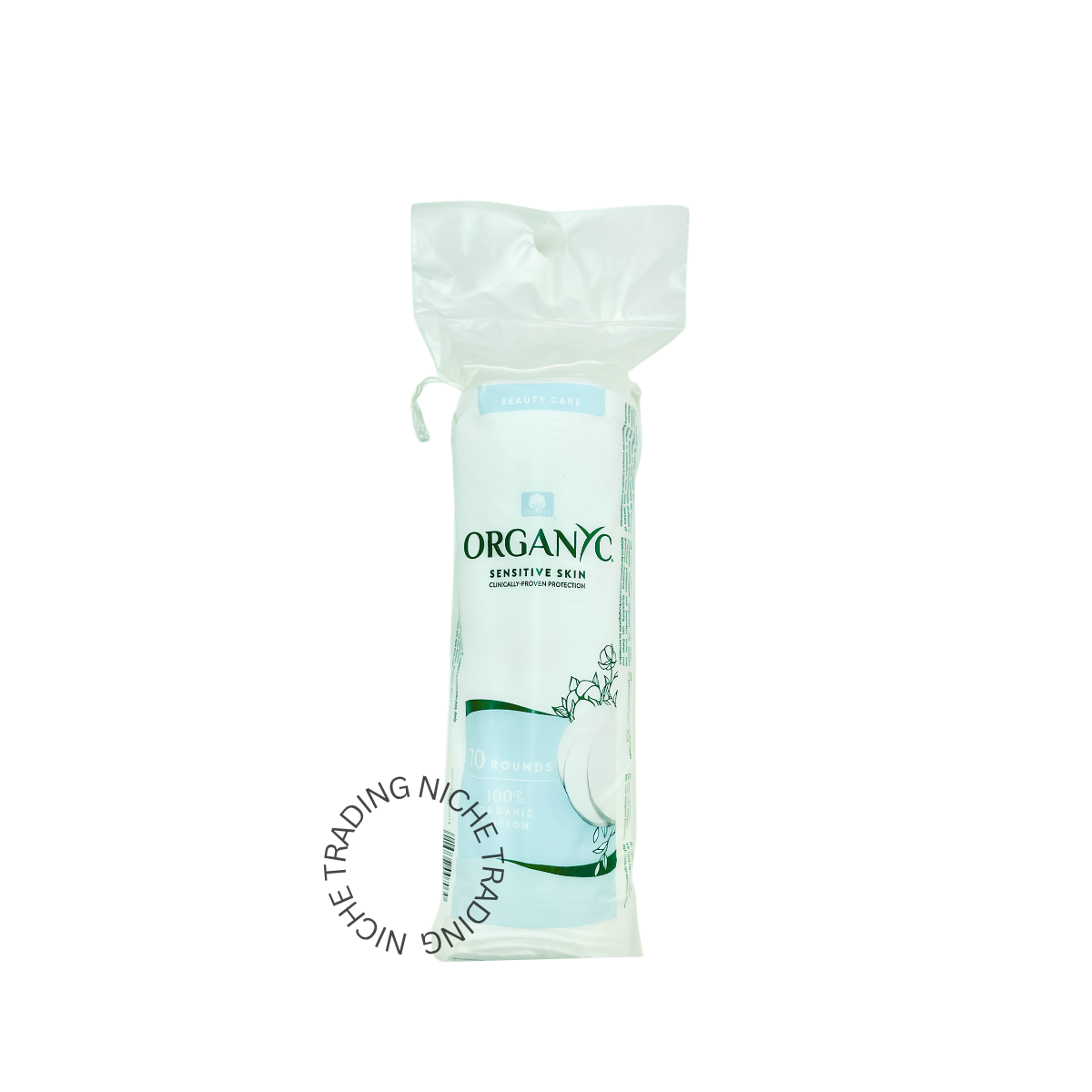 Organyc 100% Organic Cotton Round Pads with Biodegradable Packaging - Organyc | Niche Trading Qatar