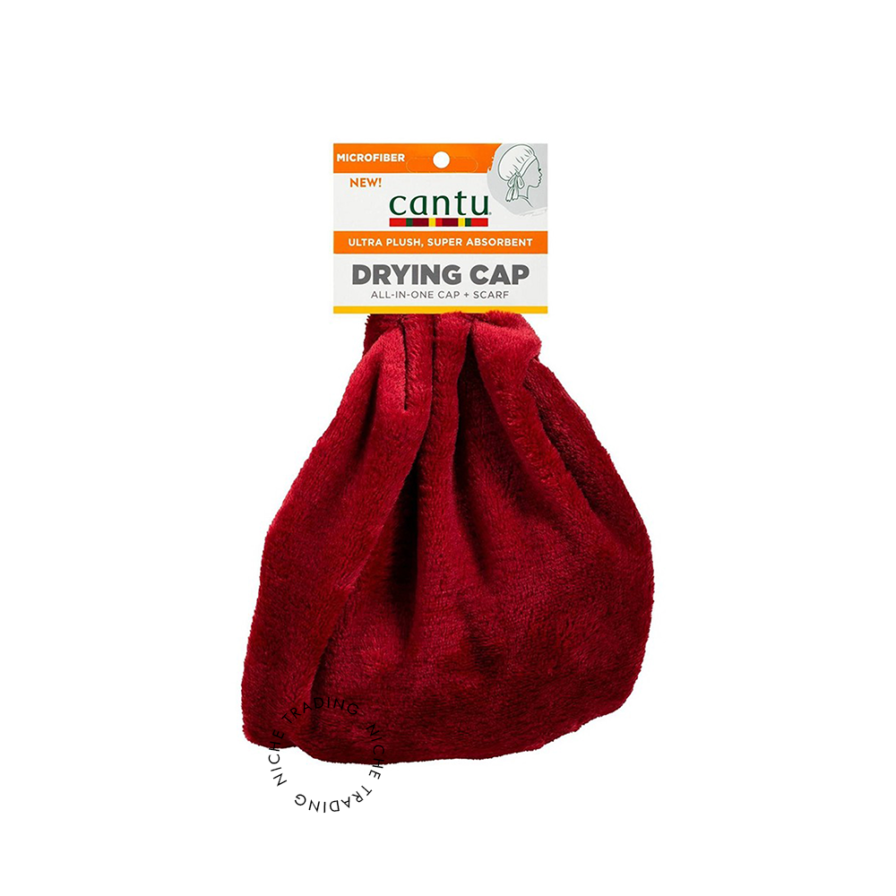 Cantu Microfiber Drying Cap-Red