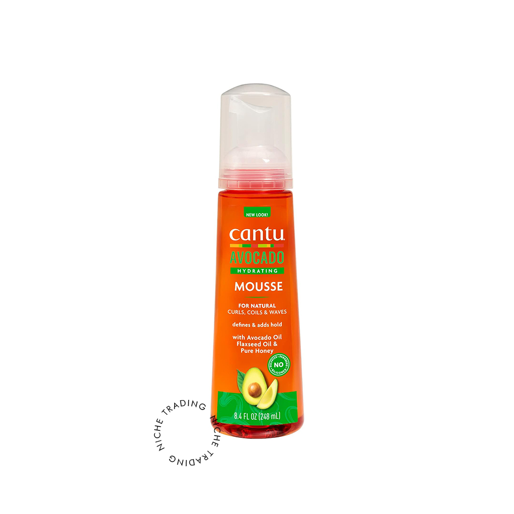 Cantu Avocado Hydrating Styling Mousse 248ml