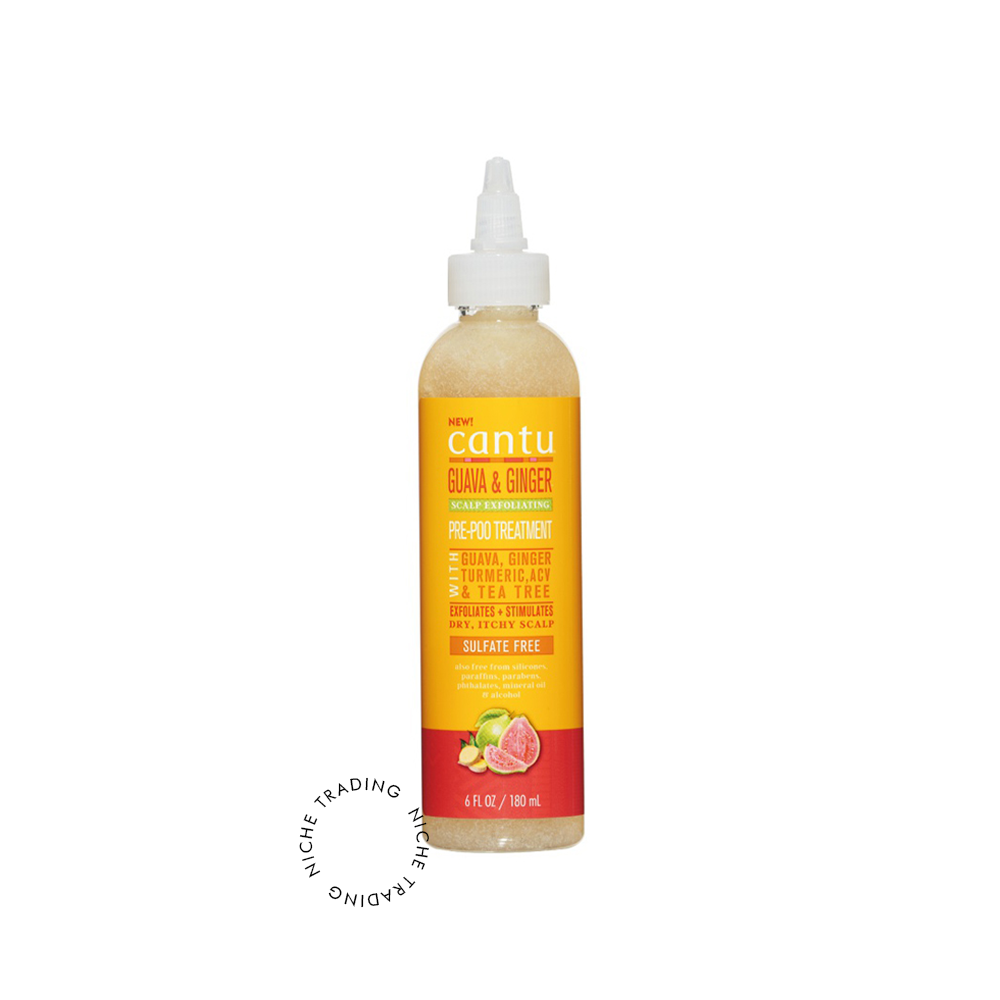 Cantu Guava & Ginger Dry Scalp Exfoliator with Turmeric 180ml