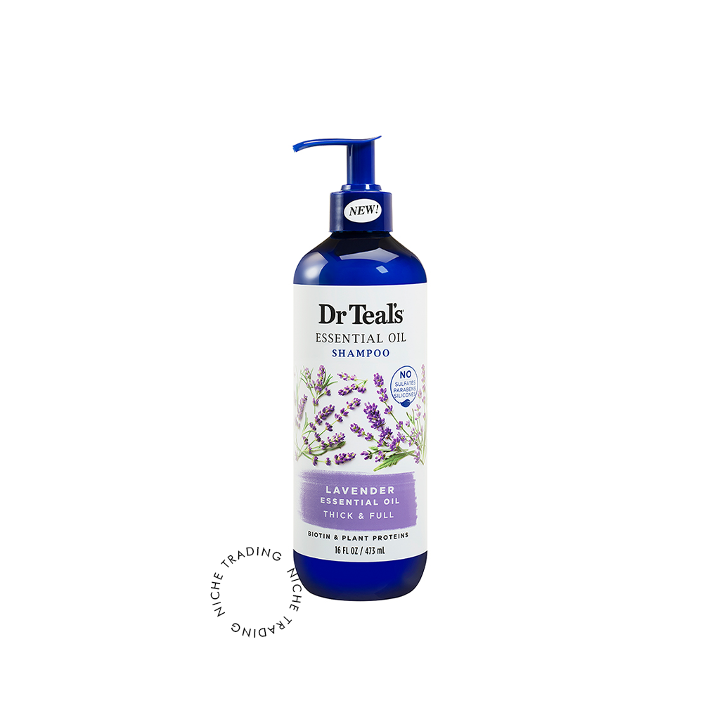 Dr Teals Lavender Thick & Full Shampoo 473ml