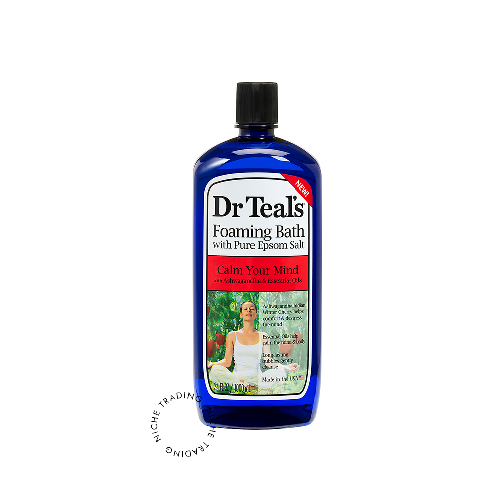 Dr Teals Ashwagandha Foaming Bath 1000ml