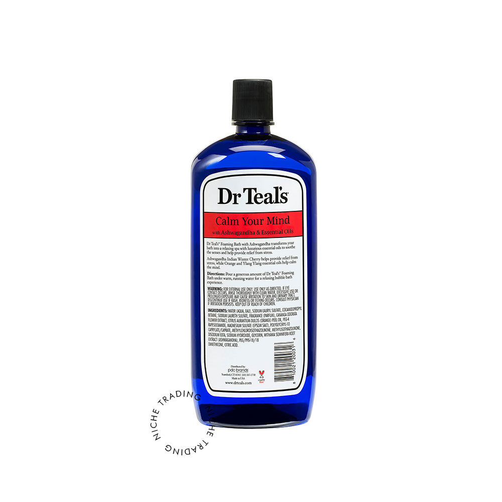 Dr Teals Ashwagandha Foaming Bath 1000ml