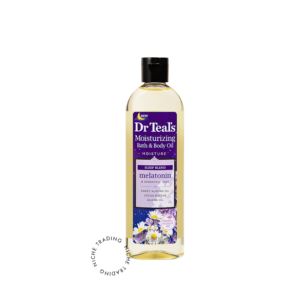 Dr Teals Melatonin 8.8oz Body Oil 260ml