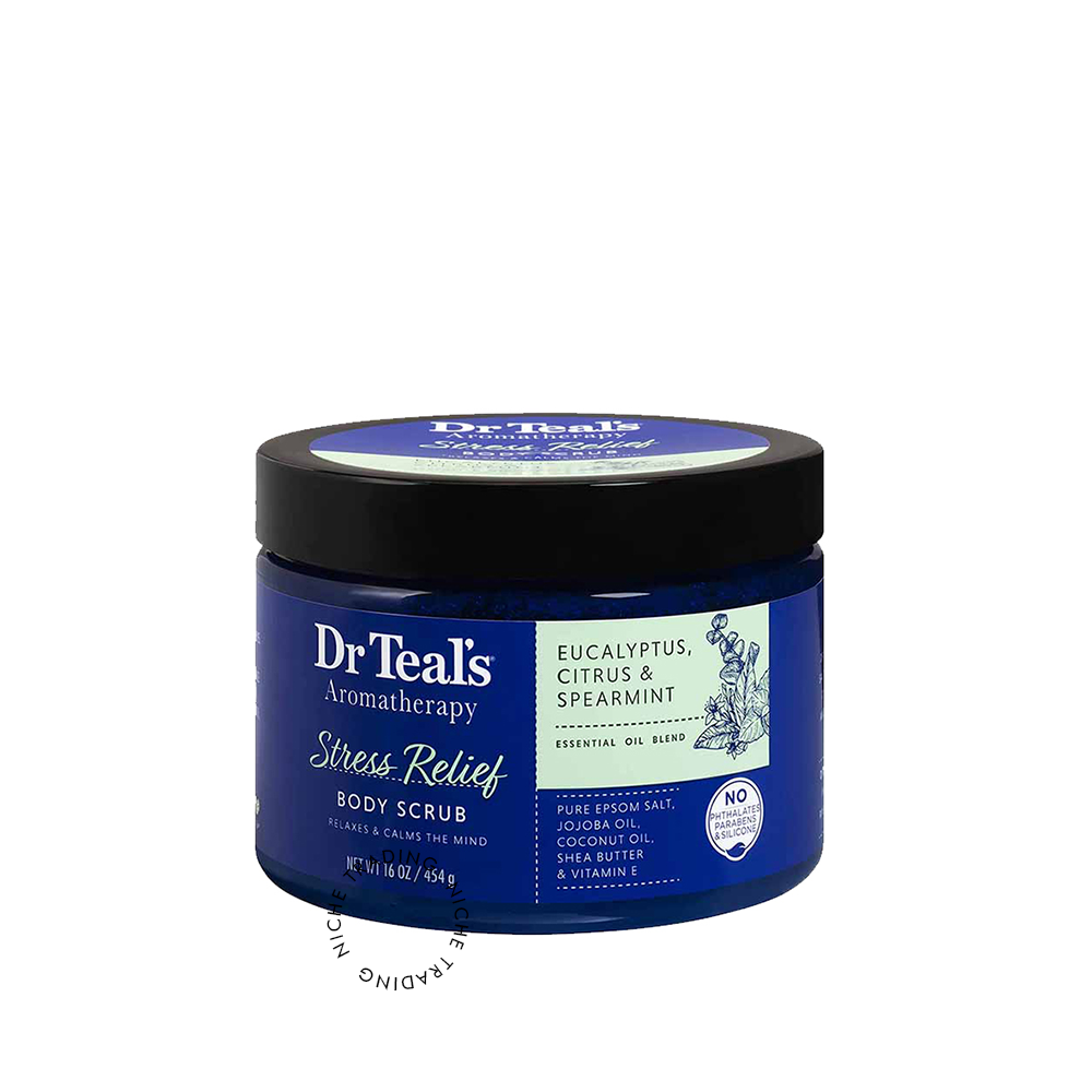 Dr Teals Aroma Stress Relief Body Scrub 454 Gm