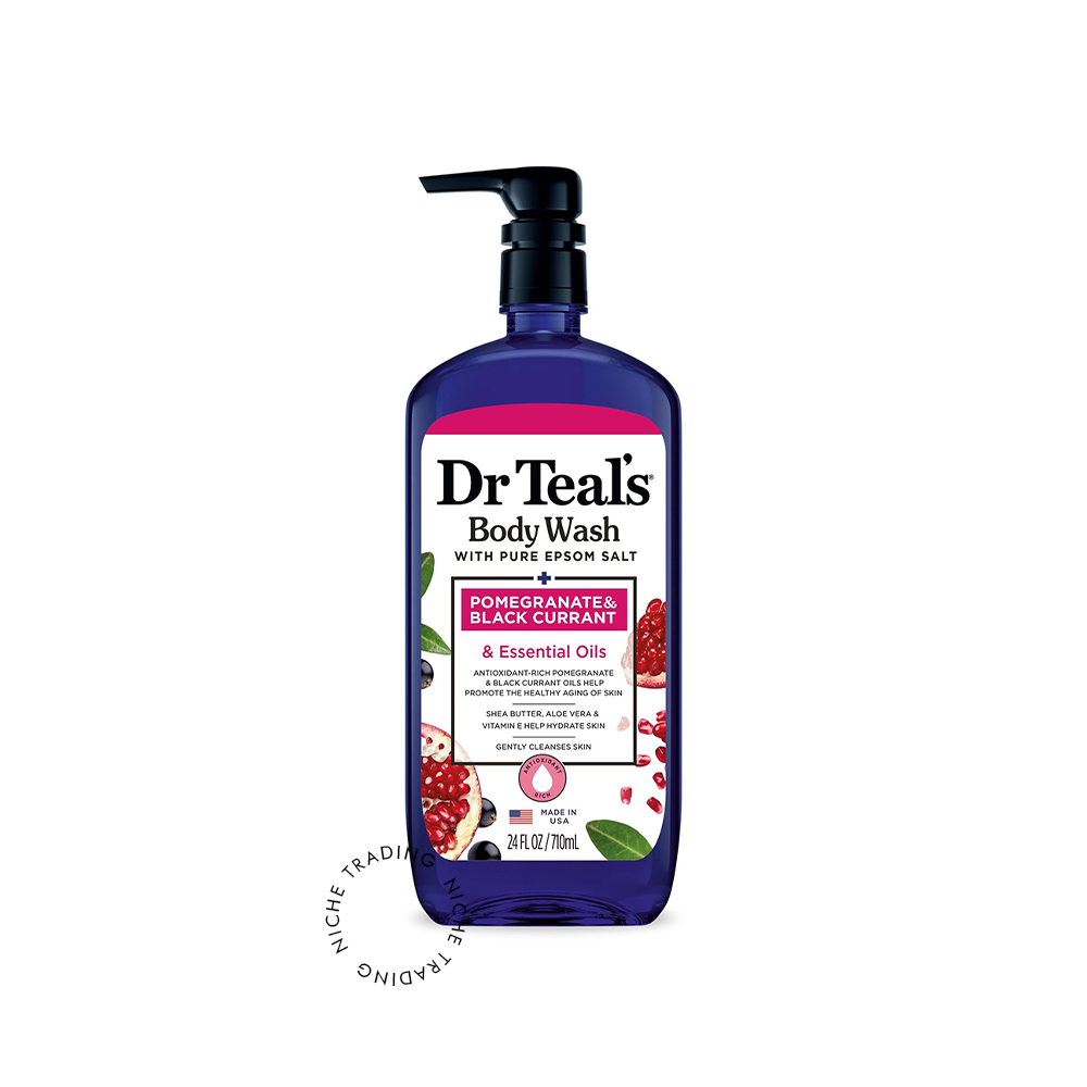 Dr Teals Pomegranate & Black Currant Body Wash 710ml