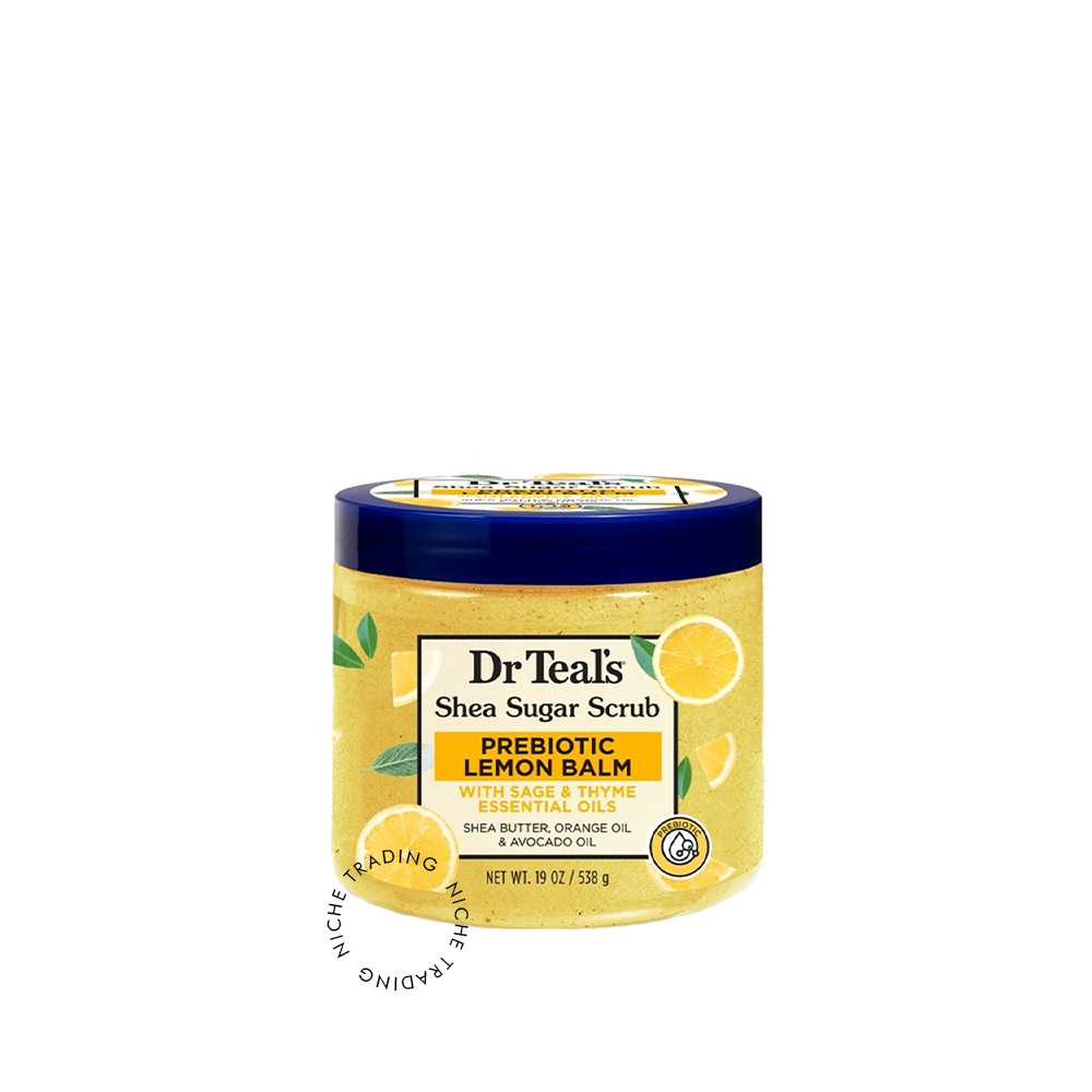 Drt Prebiotic Lemon Balm Sage Sugar Scrub 538g
