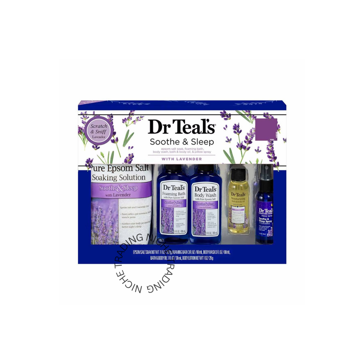 Dr. Teal's Lavender Regimen Natural Gift Set - Dr. Teal's | Niche Trading Qatar