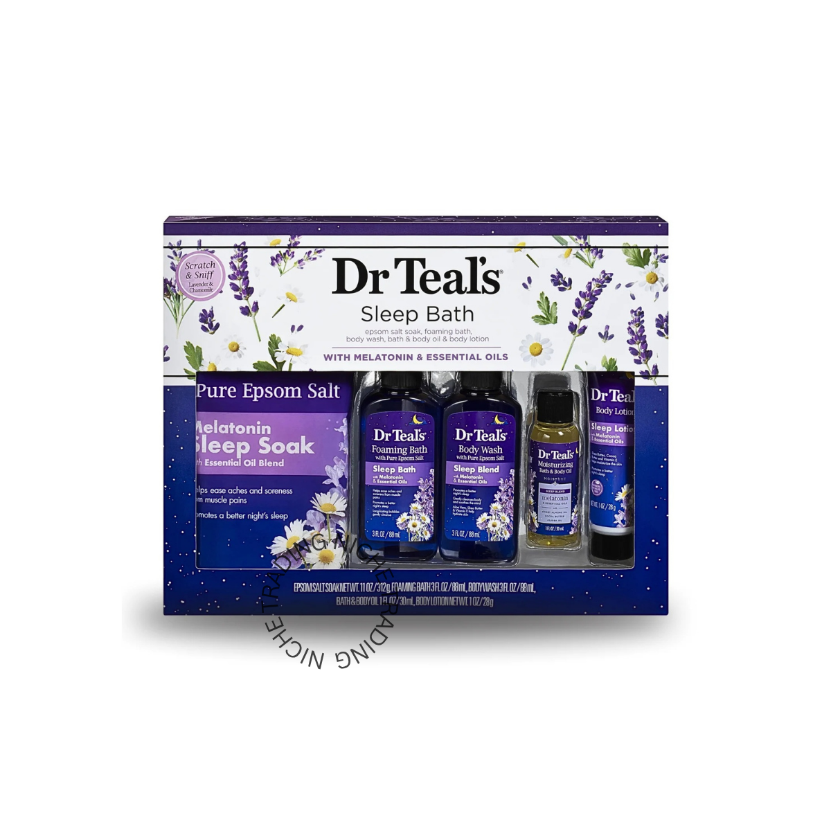دكتور ميلاتونين ريجيمن ناتل ج/س X22 - Dr. Teal's | Niche Trading Qatar