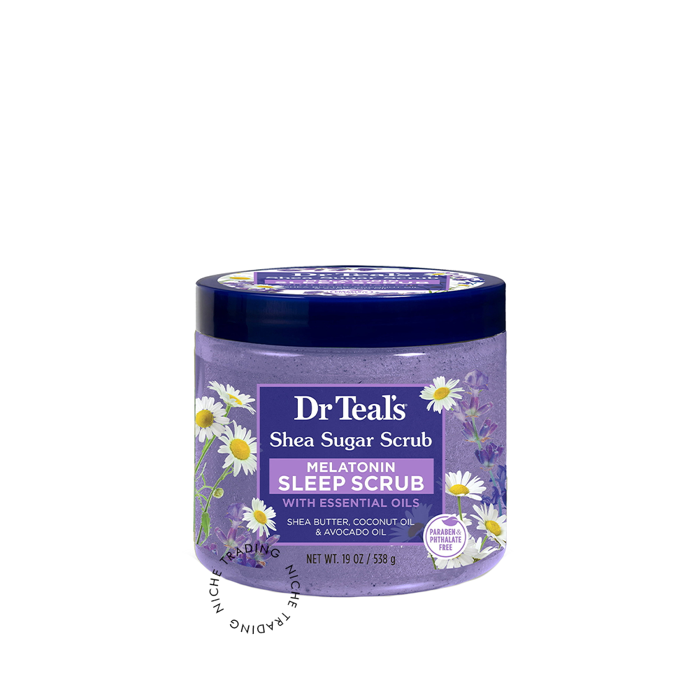 Dr Teals Melatonin Sleep Sugar Scrub 538g