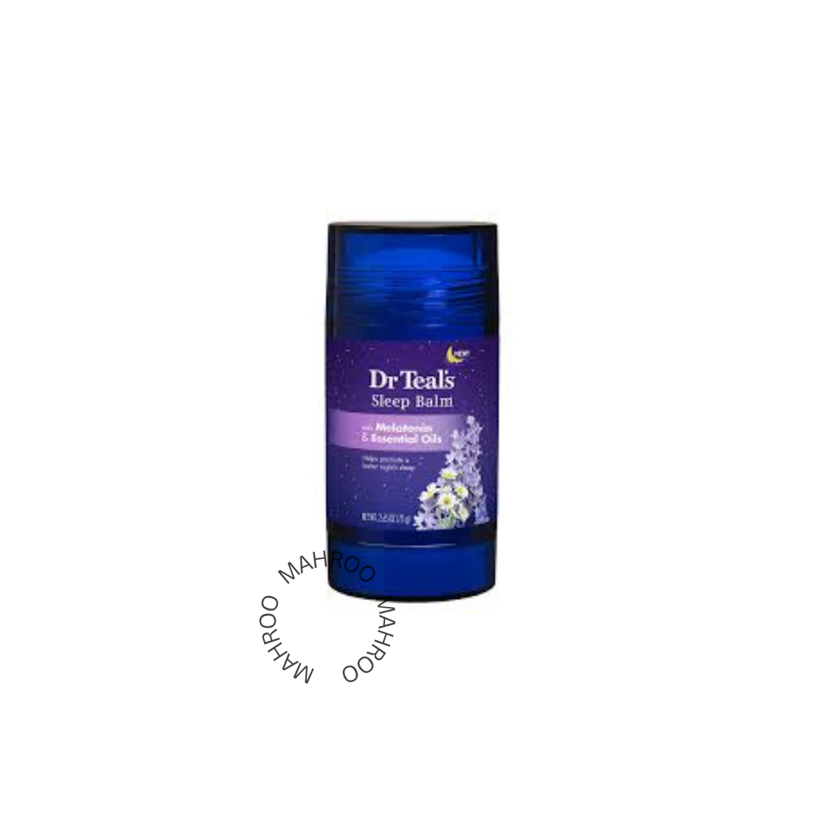 Dr Teal’s Sleep Balm with Melatonin, Lavender & Chamomile Essential Oils 2.65 oz (75 g) product package