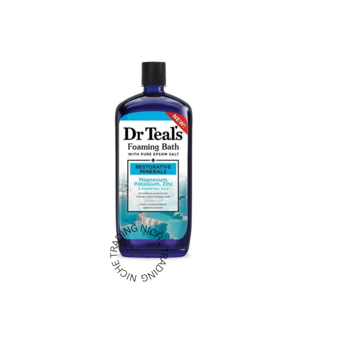 Dr. Teal's Restorative Minerals Foaming Bath 1000ml - Dr. Teal's | Niche Trading Qatar