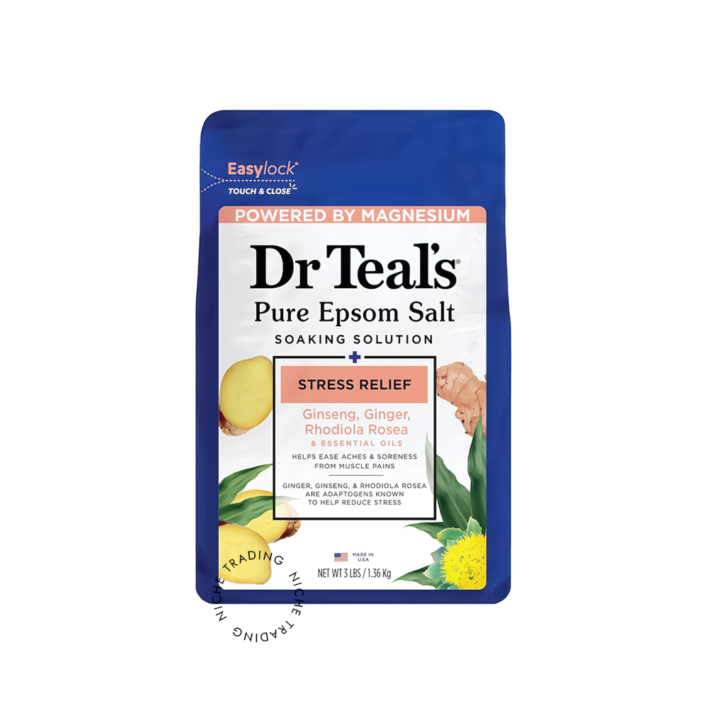 Drt Stress Relief 3lb Epsom Salt 1.36kg..