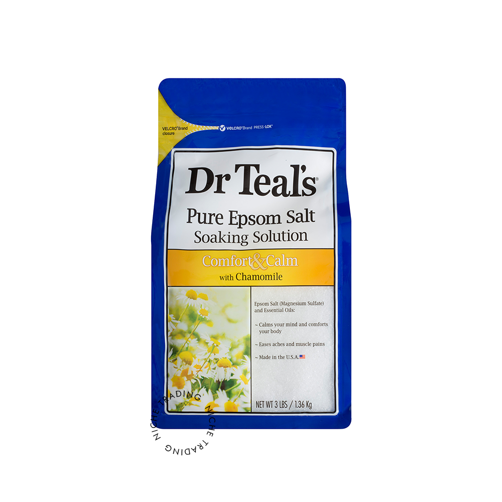 
                  
                    Dr. Teals Epsom Salt Calm Soaking Solution in Chamomile 1.36kg
                  
                