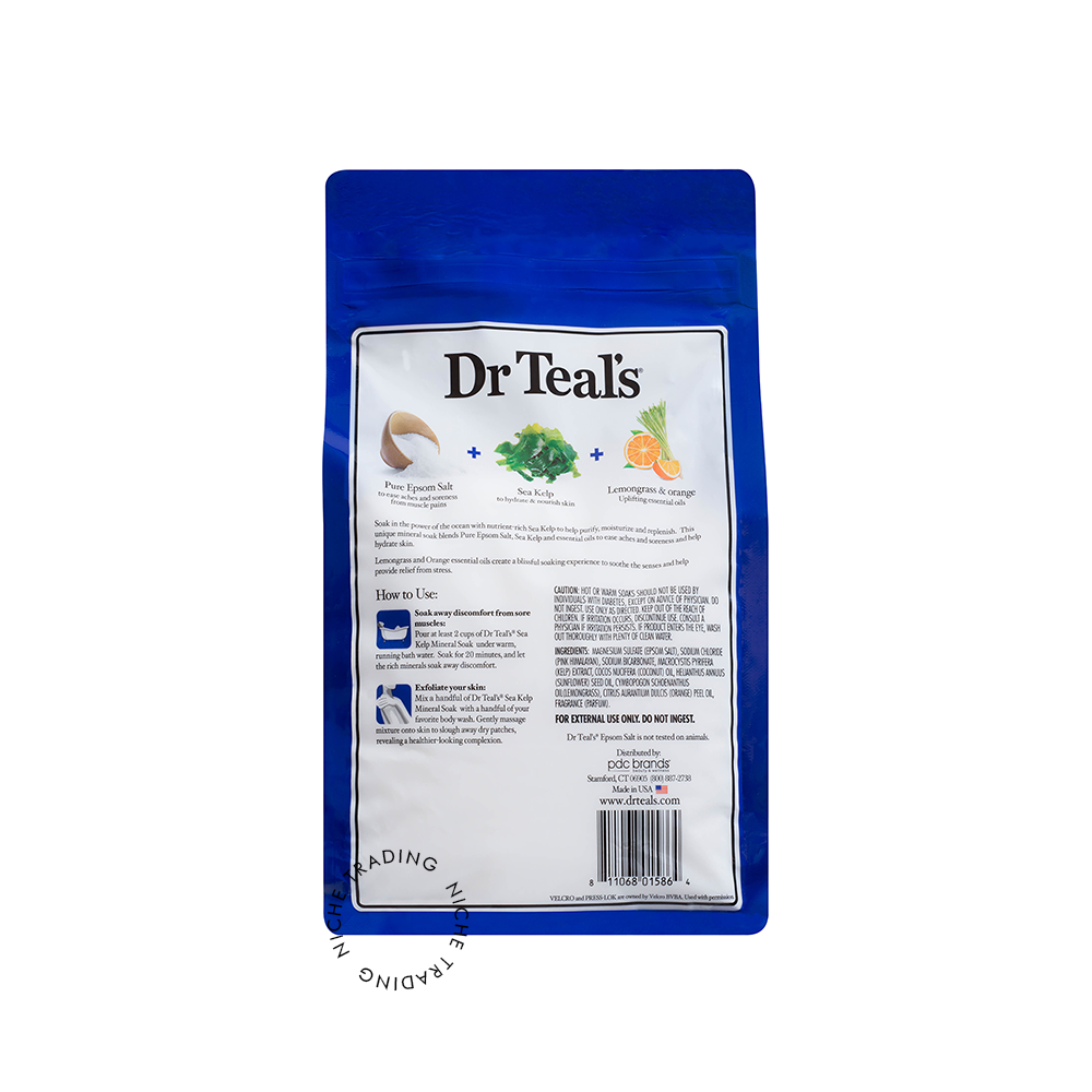 Dr Teals Sea Kelp Mineral Soak 3 Lbs 1.36kg