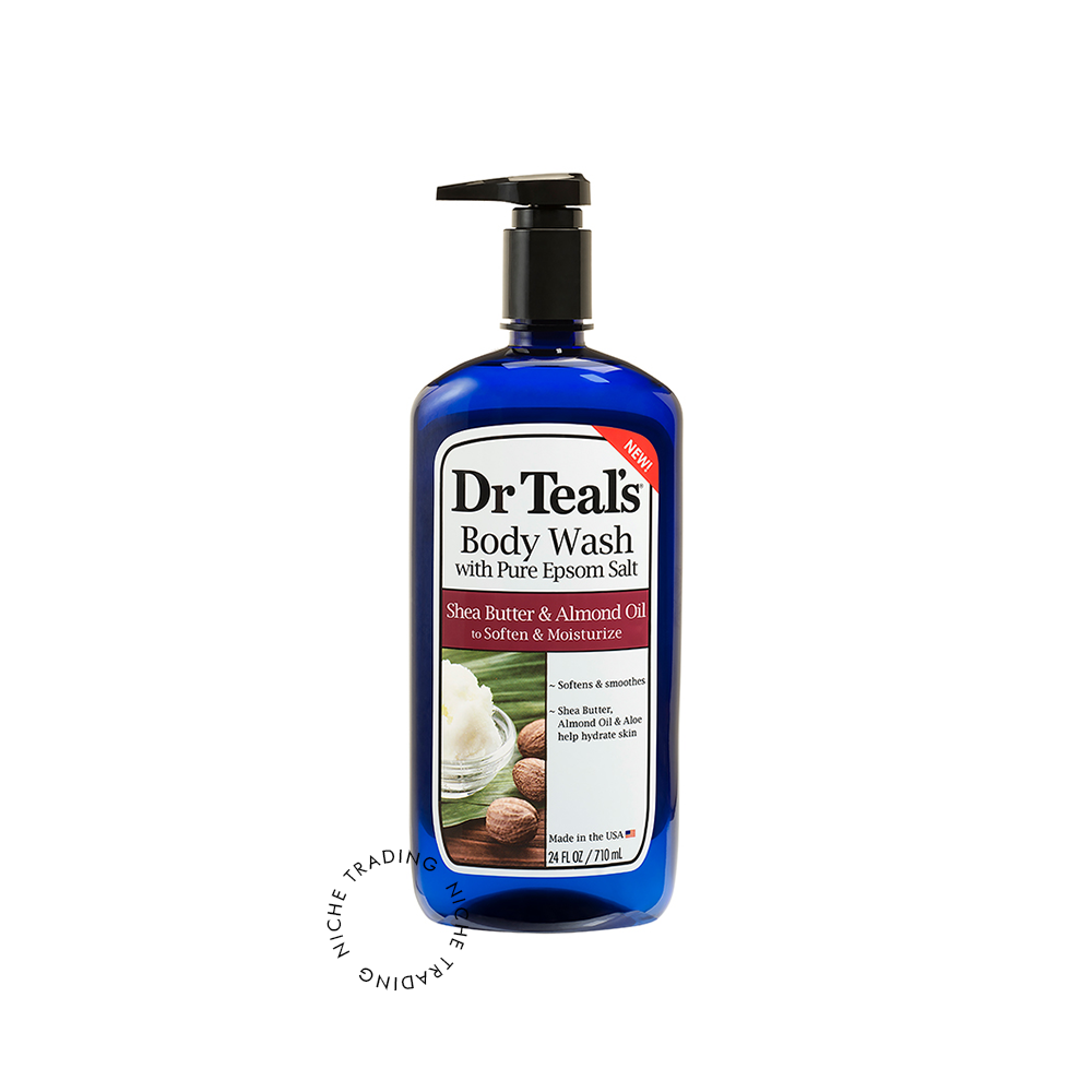 Dr Teal S Shea Butter & Almond Oil Body Wash 710ml