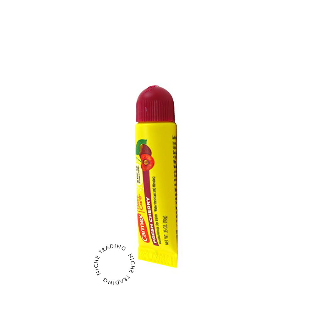 Carmex Cherry Flavor Daily Care Lip Balm with SPF 15 – 10g Squeeze Tube