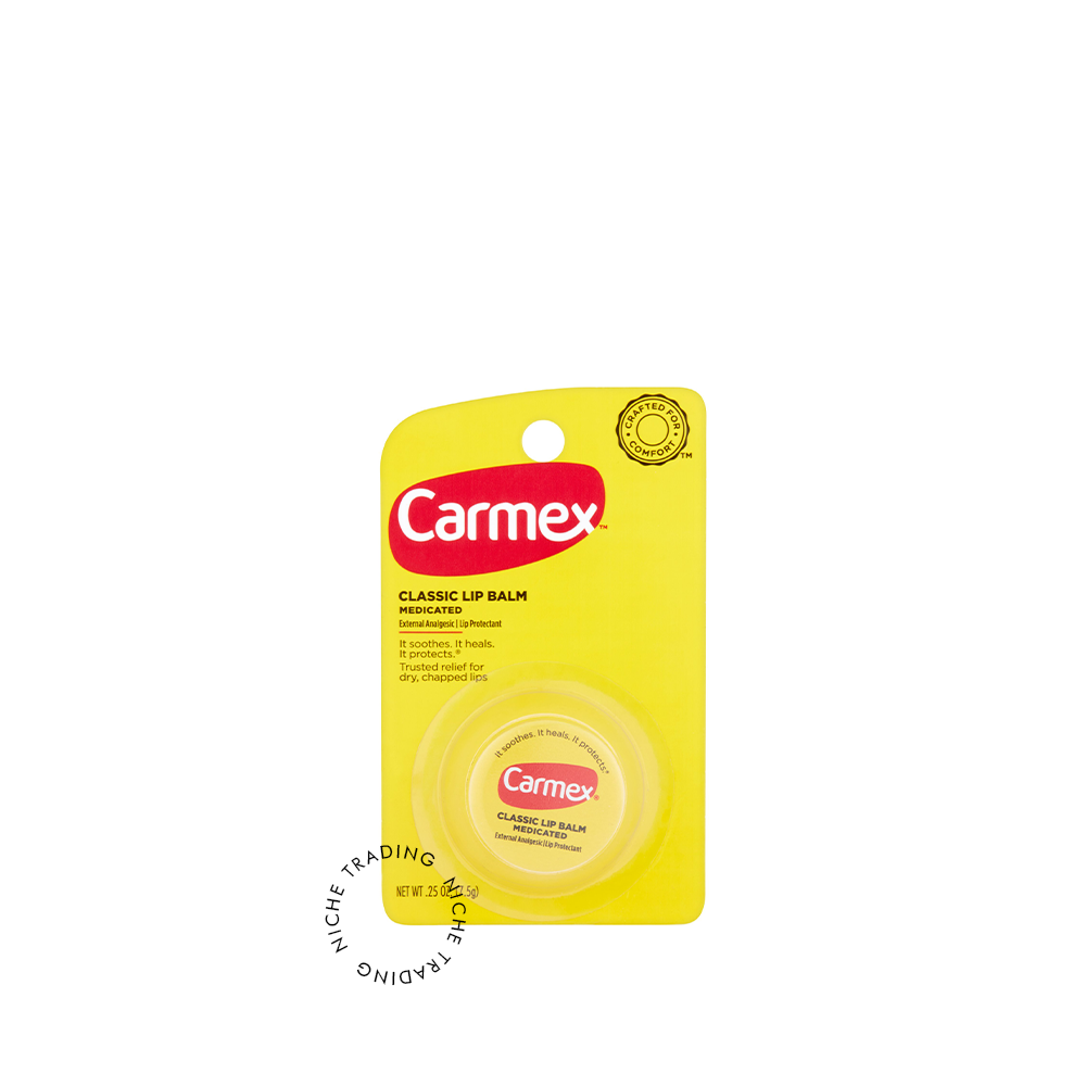 Carmex Classic Medicated Lip Balm – Soothing Lip Care | 7.5g