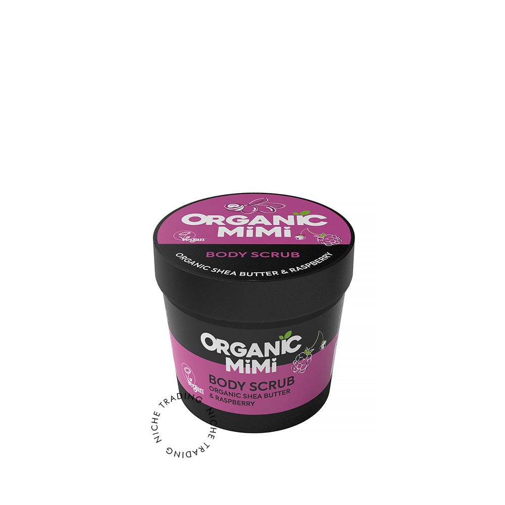Body Scrub Shea & Raspberry, 120g