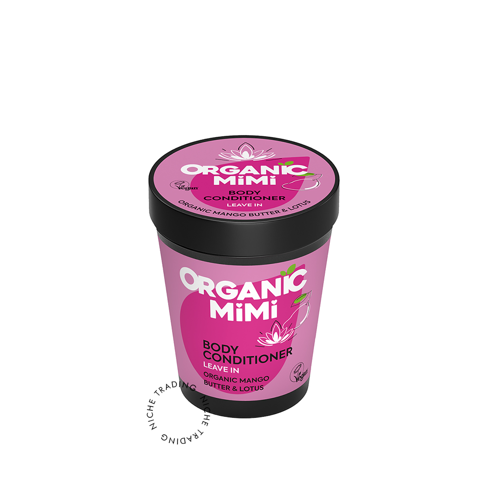200ml Organic Mimi Body Conditioner Leave-In – Mango & Lotus Extracts