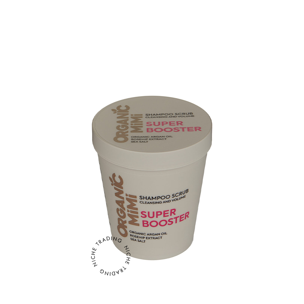 Shampoo Scrub CLEANSING AND VOLUME SUPER BOOSTER Argan & Sea Salt