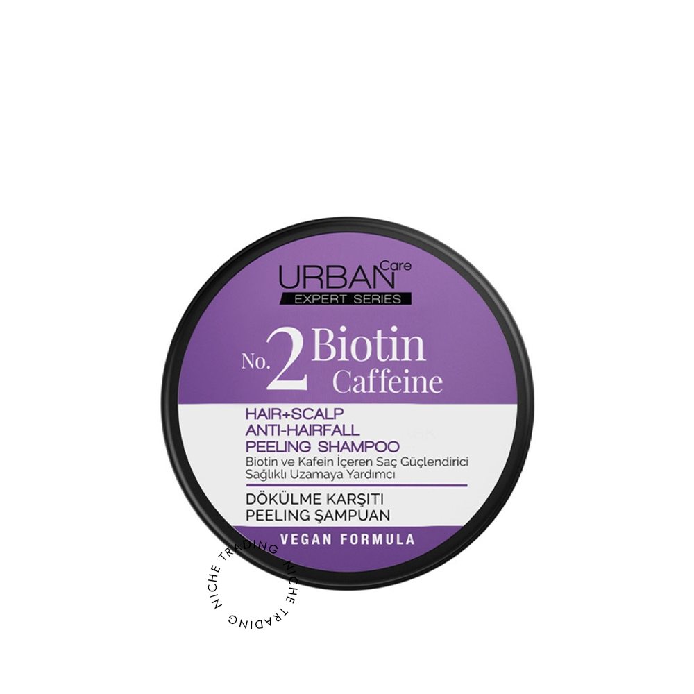 Urban Care Expert Biotin & Caffein Sea Salt Peeling Shampoo