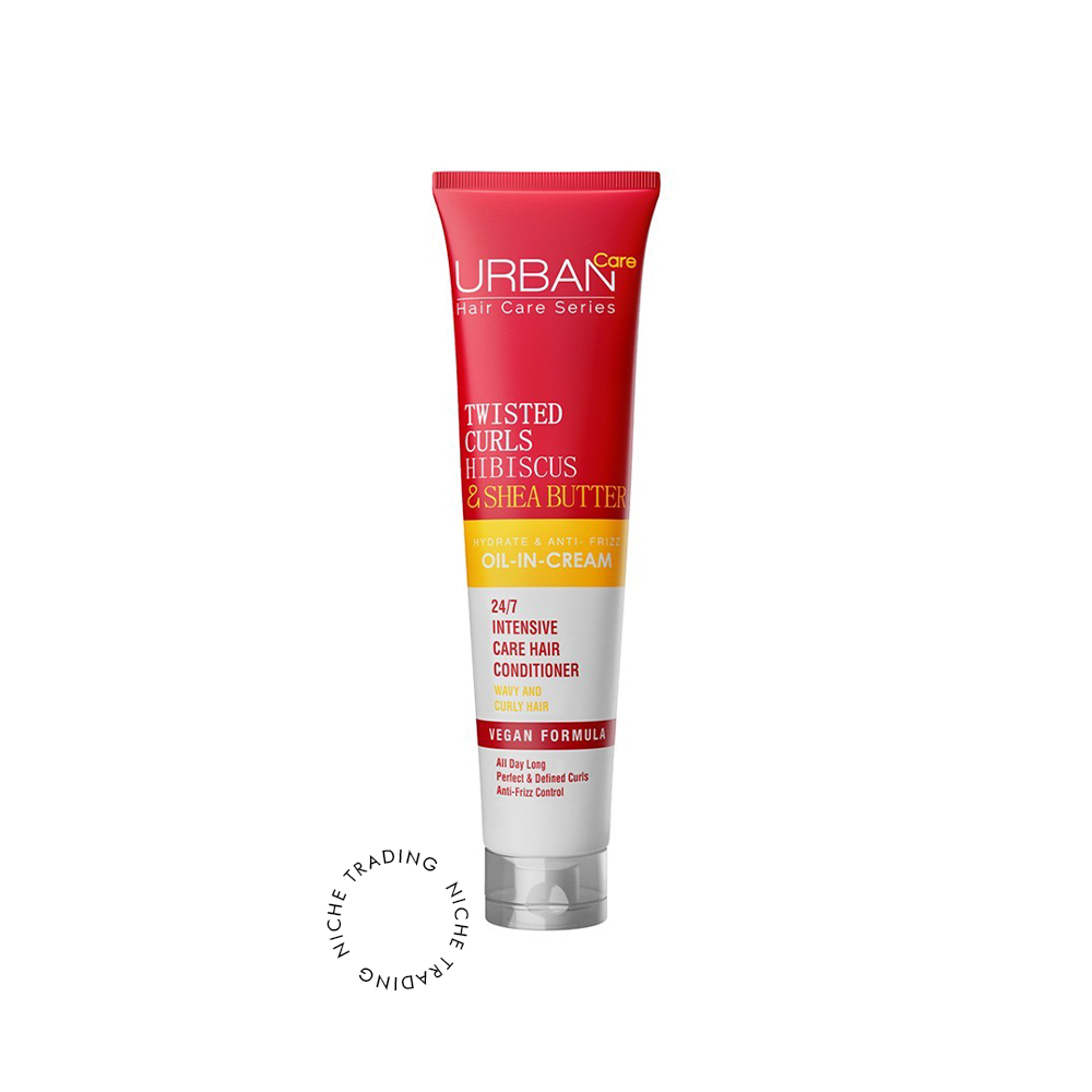 Urban Care Twisted Curls Hibiscus & Shea Butter Oil in Cream