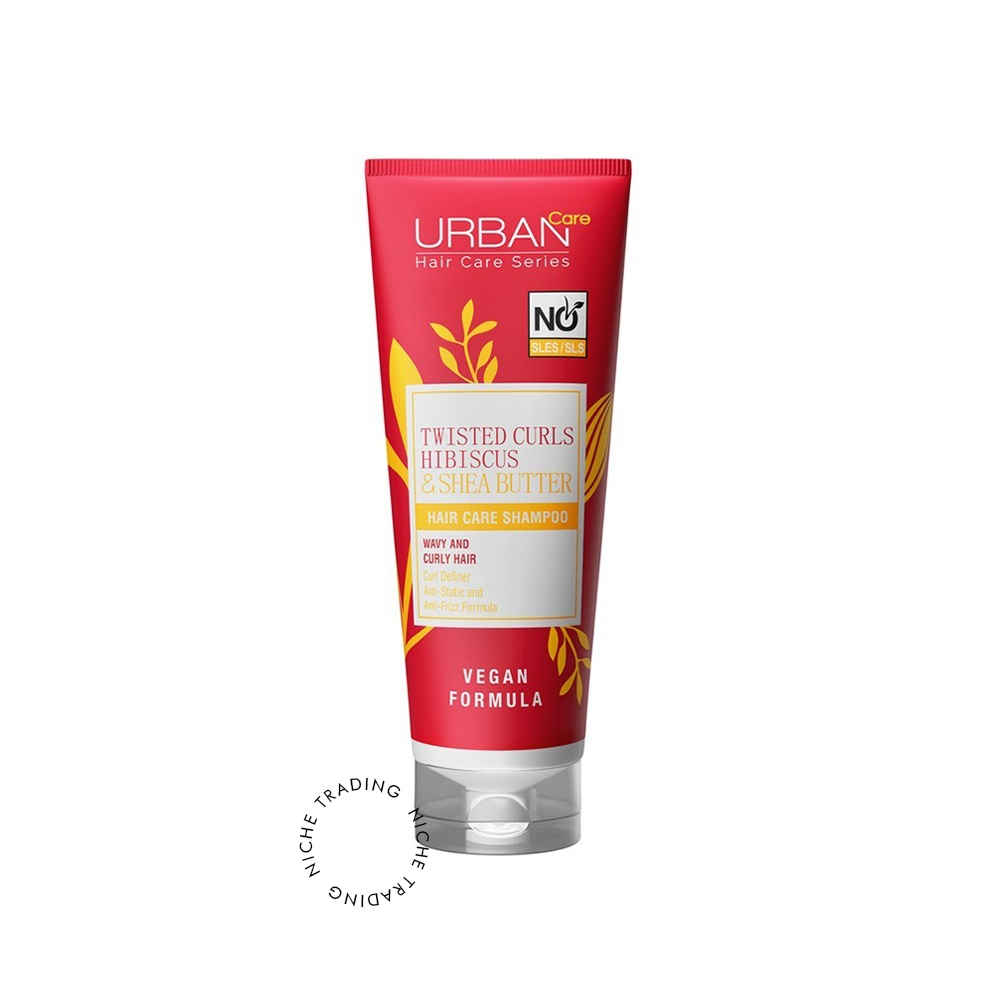 Urban Care Twisted Curls Hibiscus & Shea Butter No Sulfate Shampoo