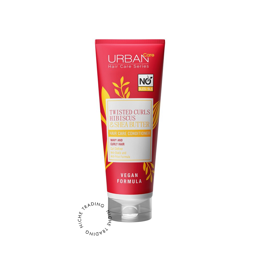 Urban Care Twisted Curls Hibiscus & Shea Butter No Sulfate Conditioner