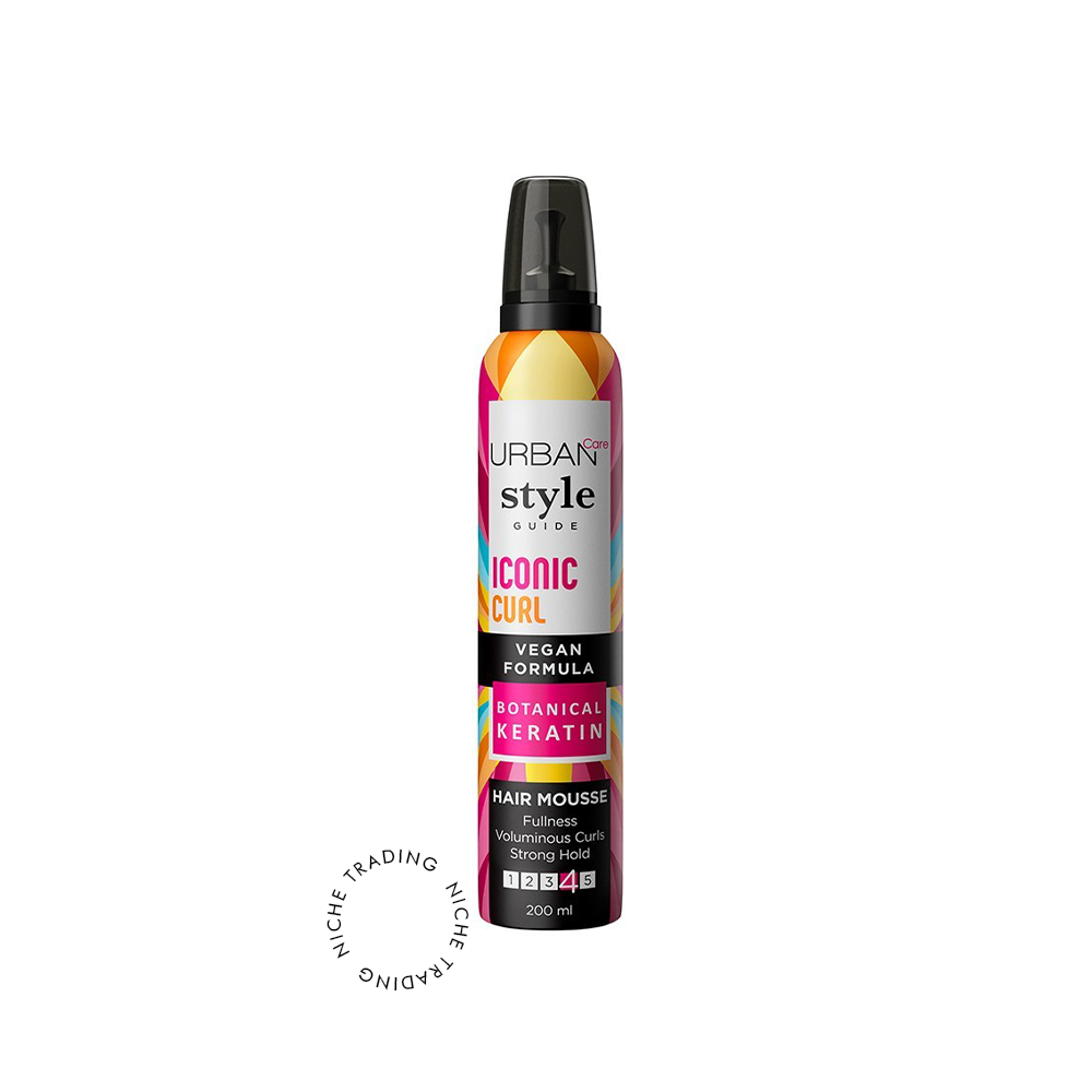Urban Care Style Guide Iconic Curl Hair Mousse
