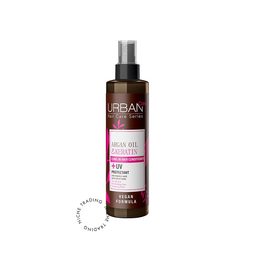 Urban Care Argan Oil & Keratin Leave in Conditioner Spray (2 Phase)